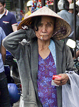Lady in Viet Nam