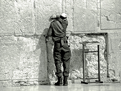 Weeping Man at the Wailing Wall