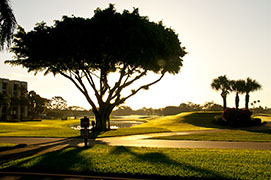 Boca West Sunrise by Stan Roban