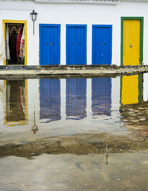 Doorways in Paraty